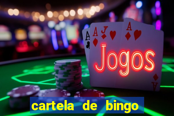 cartela de bingo 75 para imprimir